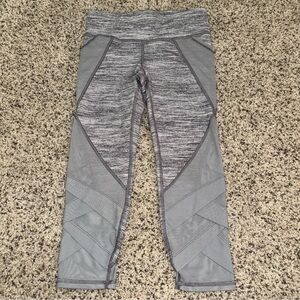 Ivivva Lululemon Gray Crop Leggings Size 8